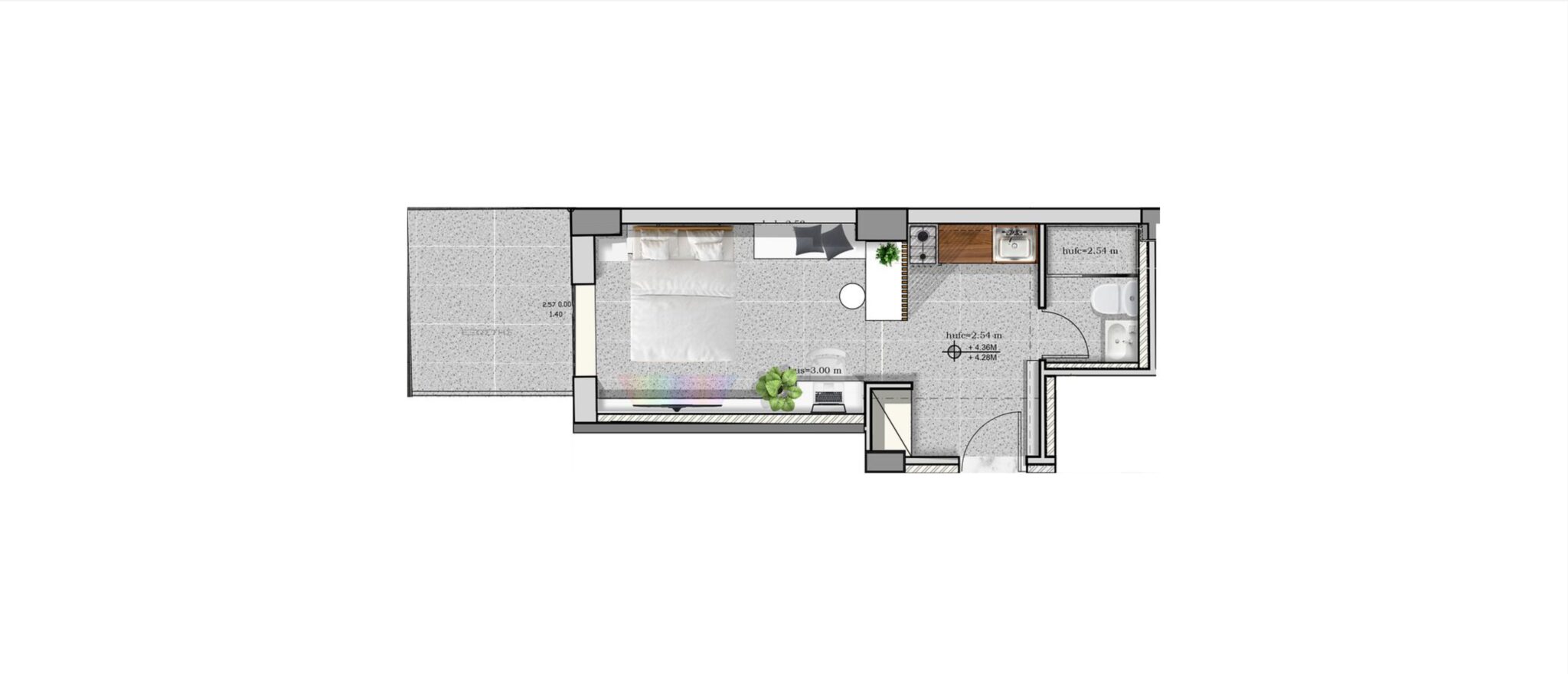 Apartment 4 - 38m²